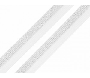 Falzgummi Breite 17 mm mit Lurex